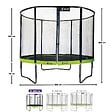 KANGUI - Trampoline Ø 300cm + filet + échelle + bâche + kit ancrage - PUNCHI 300 Vert - vignette