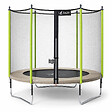 KANGUI - KANGUI Trampoline de jardin 244 cm + filet de sécurité JUMPI Taupe/Vert 250 - vignette