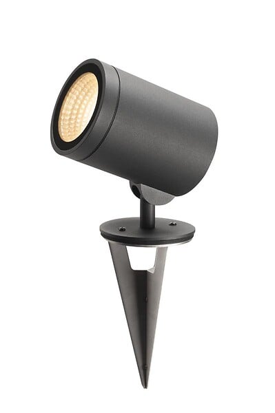 SLV - Projecteur extérieur simple anthracite HELIA SPOT L avec ampoule LED - SLV - large