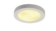SLV - PLASTRA 105 E27, plafonnier rond, plâtre blanc, max. 2x 25W - vignette