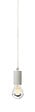 SLV - FITU E27 suspension, ronde, blanc, max. 60W, câble nu de 5m - vignette