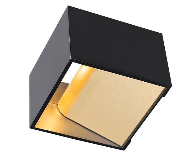 SLV - LOGS IN, applique, noir laiton, LED 12W 2000K-3000K Dim to Warm - large