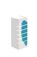 SLV - PLASTRA 100 SLOT, applique, carrée, plâtre blanc, E14, max. 11W - vignette