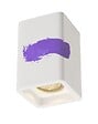 SLV - PLASTRA plafonnier, carré, plâtre blanc, GU10, max. 35W - vignette