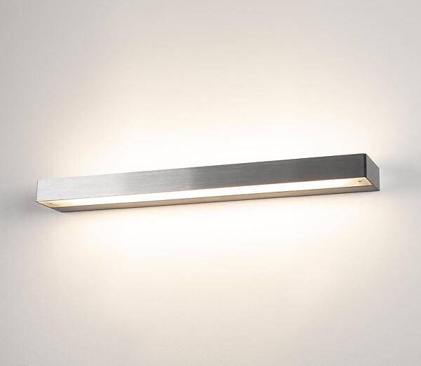 SLV - Sedo 14 Led, Applique, Carrée, Alu Brossé, Verre Satiné - large