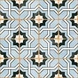 RO'MA NATURE - Carrelage effet Carreau ciment Noreza Bleu 12,3x12,3x0,87 cm Serano - Sol et mur intérieur (vendu par carton de 0,49 m²) - vignette