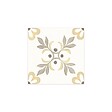 RO'MA NATURE - Carrelage effet Carreau ciment Roselis Jaune 22,3x22,3x0,9 cm Levior - Sol et mur intérieur (vendu par carton de 0,65 m²) - vignette