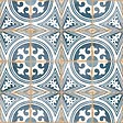 RO'MA NATURE - Carrelage effet Carreau ciment Azorel Bleu 12,3x12,3x0,87 cm Serano - Sol et mur intérieur (vendu par carton de 0,49 m²) - vignette
