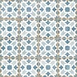 RO'MA NATURE - Carrelage effet Carreau ciment Alzari Bleu 12,4x12,4x0,8 cm Serano - Sol et mur intérieur (vendu par carton de 0,49 m²) - vignette