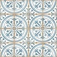 RO'MA NATURE - Carrelage effet Carreau ciment Narelis Bleu 12,3x12,3x0,87 cm Serano - Sol et mur intérieur (vendu par carton de 0,49 m²) - vignette