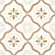 RO'MA NATURE - Carrelage effet Carreau ciment Azoria Terracotta 22,3x22,3x0,9 cm Levior - Sol et mur intérieur (vendu par carton de 0,65 m²) - vignette