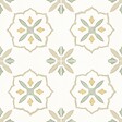 RO'MA NATURE - Carrelage effet Carreau ciment Moralis Vert 22,3x22,3x0,9 cm Levior - Sol et mur intérieur (vendu par carton de 0,65 m²) - vignette