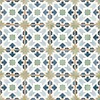 RO'MA NATURE - Carrelage effet Carreau ciment Alzari Bleu 12,4x12,4x0,8 cm Serano - Sol et mur intérieur (vendu par carton de 0,49 m²) - vignette