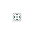 RO'MA NATURE - Carrelage effet Carreau ciment Alzari Bleu 12,4x12,4x0,8 cm Serano - Sol et mur intérieur (vendu par carton de 0,49 m²) - vignette