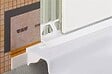 SCHLUTER - Profilé de raccordement souple DILEX AS - Largeur 20 mm - Longueur 2,5ML - blanc brillant - vignette