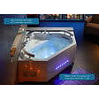 DISTRIBAIN - Baignoire balnéo Dubaï 47 jets + massage cervicales Whirlpool - vignette