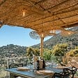 LUMISKY - Abat jour naturel seul MARBELLA H14cm - vignette