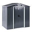 BELIANI - Abri de jardin CIRELLA 194 cm 118 cm Gris graphite - vignette