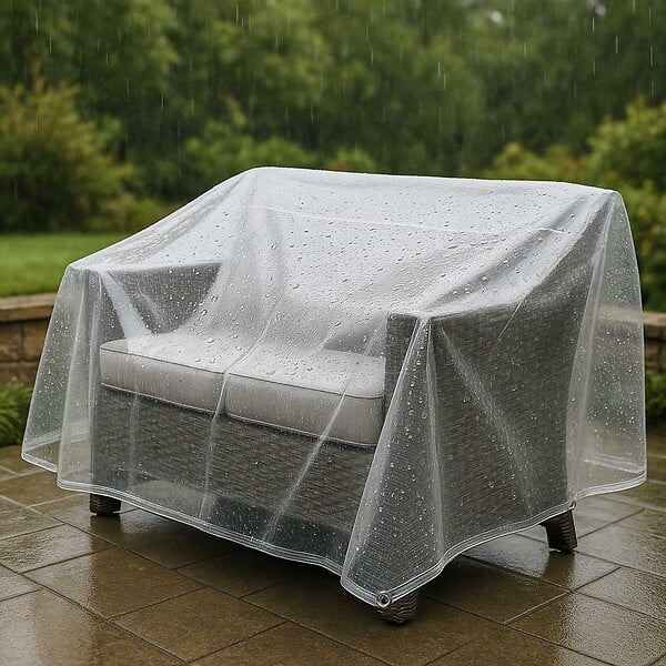 WERKAPRO - Bâche transparente 160 g/m2  3 x 5 m - large