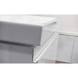 CERSANIT - Meuble salle de bain-50x35cm-Gain de place-Blanc Brillant-Moduo Slim - vignette