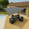 WERKAPRO - Voile d'ombrage grise  3,6 x 3,6 m - vignette