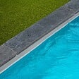 RO'MA NATURE - Margelle de piscine Pierre Bleue du Vietnam 100x20x5 cm Bord Droit (à l'unité) - vignette