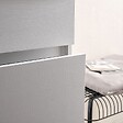 KIAMAMI VALENTINA - Meuble De Salle De Bain Suspendu 100 Cm Avec Tiroir Blanc Effect Bois | Sole - vignette