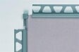 SCHLUTER - Angle sortant 90° pour profilé quart de rond RONDEC-PRO 100 - Coloris: blanc brillant - hauteur: 100mm - vignette