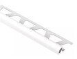 SCHLUTER - Profilé de finition quart de rond RONDEC-PRO 100 - Coloris: blanc brillant - hauteur 10mm - longueur: 2,5ML - SCHLUTER - vignette