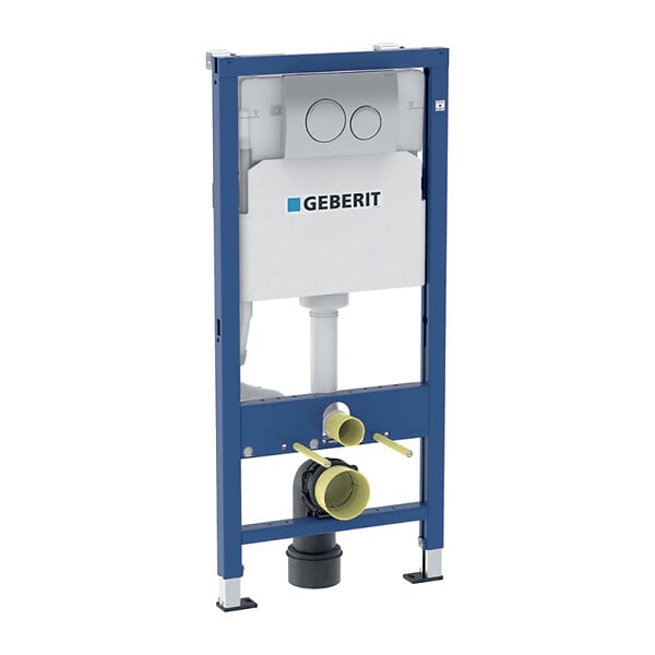 GEBERIT - Duofix pack WC bâti-support + WC suspendu Swiss Aqua Technologies + plaque (GEBSTFUWT01-FR) - large