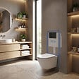 ROCA - Pack WC bâti-support + WC suspendu sans bride Swiss Aqua Technologies avec abattant SoftClose + plaque (ROSTINWR03-FR) - vignette