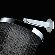 SWISS AQUA TECHNOLOGIES - Douche de tête 1 jet ronde, diamètre 30 cm, noir mat (SATBSHS81C) - vignette