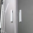 KIAMAMI VALENTINA - Cabine De Douche Angulaire Avec Profilés Blancs 80X80 Cm | Venere - vignette