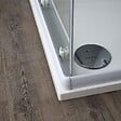 KIAMAMI VALENTINA - Cabine De Douche Avec Chassis Blanc 70X90 Cm | Venere - vignette