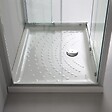 KIAMAMI VALENTINA - Cabine De Douche 3 Faces 70X120x70 Verre Trempé Clair 6Mm - vignette