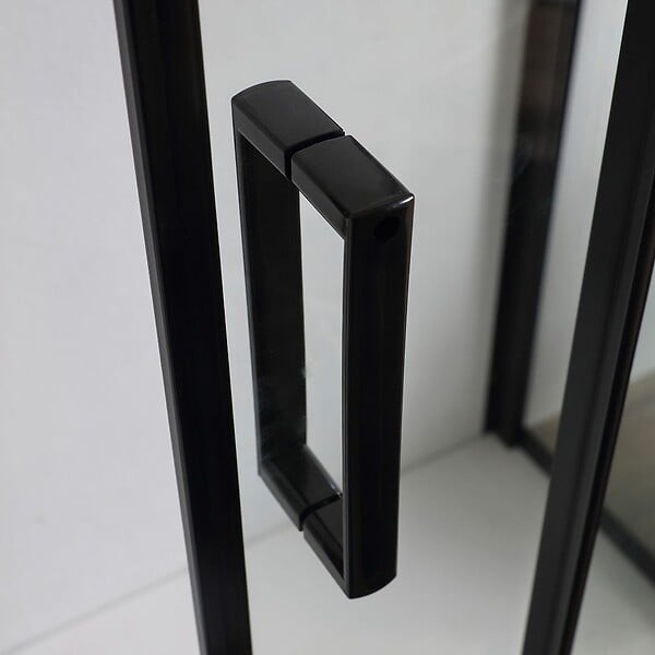 KIAMAMI VALENTINA - Porte De Douche Niche 100 Cm Porte Coulissante + Paroi Fixe 70 Cm | City - large