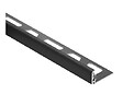 SCHLUTER - Profilé décoratif à finition structurée JOLLY-TS 110 - Coloris: gris pierre - hauteur: 11mm - longueur 2,5ML - SCHLUTER - vignette