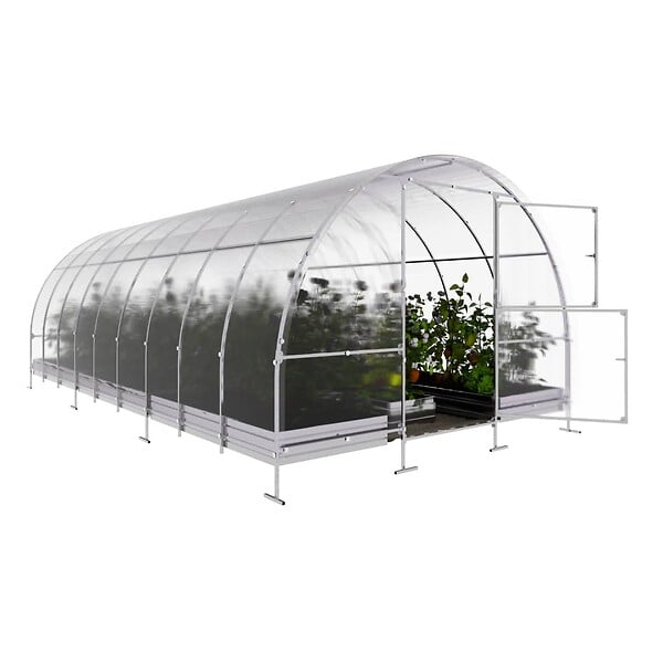 KLASIKA GREENHOUSES - Serre de jardin KLASIKA EASY 3 x 6 m (18 m²), 4 mm avec revêtement en polycarbonate - large