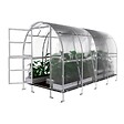 KLASIKA GREENHOUSES - Serre de jardin KLASIKA SLIM 2 x 4 m (8 m²) , 4 mm avec revêtement en polycarbonate - vignette