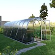 KLASIKA GREENHOUSES - Serre de jardin KLASIKA ARCH 3 x 6 m (18 m²), 6 mm avec revêtement en polycarbonate - vignette