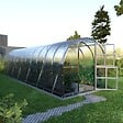 KLASIKA GREENHOUSES - Serre de jardin KLASIKA ARCH 3 x 8 m (24 m²), 6 mm avec revêtement en polycarbonate - vignette