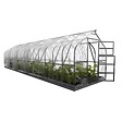 KLASIKA GREENHOUSES - Serre de jardin KLASIKA Standard 25m2, 2,5m x 10m, 6 mm avec revêtement en polycarbonate (Avec 5 toits ouvrants automatiques) - vignette