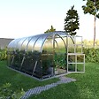 KLASIKA GREENHOUSES - Serre de jardin KLASIKA ARCH 3 x 4 m (12 m²), 6 mm avec revêtement en polycarbonate - vignette