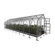 KLASIKA GREENHOUSES - Serre de jardin KLASIKA*DROP 25m2, 2,5m x 10m, 4 mm avec revêtement en polycarbonate - vignette