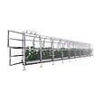 KLASIKA GREENHOUSES - Serre de jardin KLASIKA SLIM 2 x 12 m (24 m²) , 6 mm avec revêtement en polycarbonate - vignette