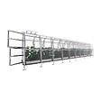 KLASIKA GREENHOUSES - Serre de jardin KLASIKA SLIM 2 x 10 m (20 m²) , 4 mm avec revêtement en polycarbonate - vignette