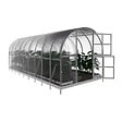 KLASIKA GREENHOUSES - Serre de jardin KLASIKA ARCH 3 x 6 m (18 m²), 4 mm avec revêtement en polycarbonate - vignette