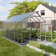 KLASIKA GREENHOUSES - Serre de jardin KLASIKA HOUSE 2,35 x 4,12 m (9,68 m²), 6 mm avec revêtement en polycarbonate  - KLASIKA GREENHOUSES - vignette