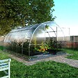 KLASIKA GREENHOUSES - Serre de jardin KLASIKA TUBE 3 x 4 m (12 m²), 4 mm avec revêtement en polycarbonate - vignette