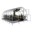 KLASIKA GREENHOUSES - Serre de jardin KLASIKA TUBE 3 x 4 m (12 m²), 4 mm avec revêtement en polycarbonate - vignette